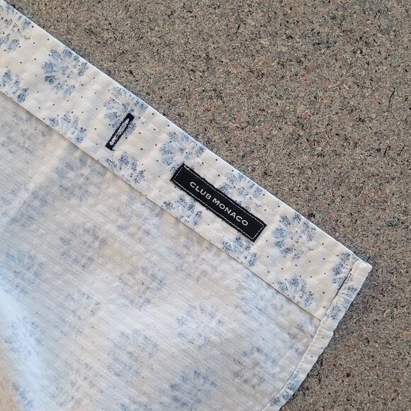 Club Monaco Small Button Down Short Sleeve - Picture 3 of 5